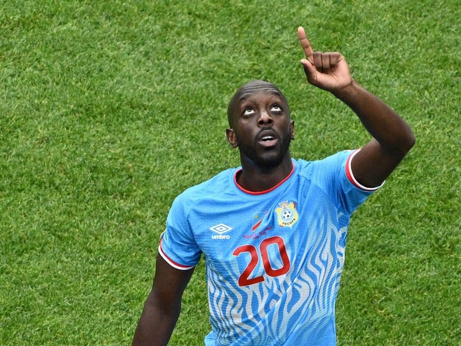 Wissa scores Congo's historic goal, five years after surviving acid attack